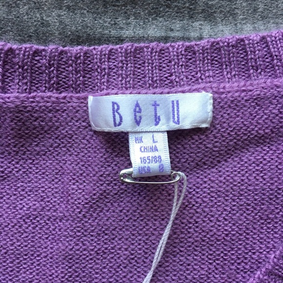 NWT Retro Flower Wool Sweater - Picture 5 of 6